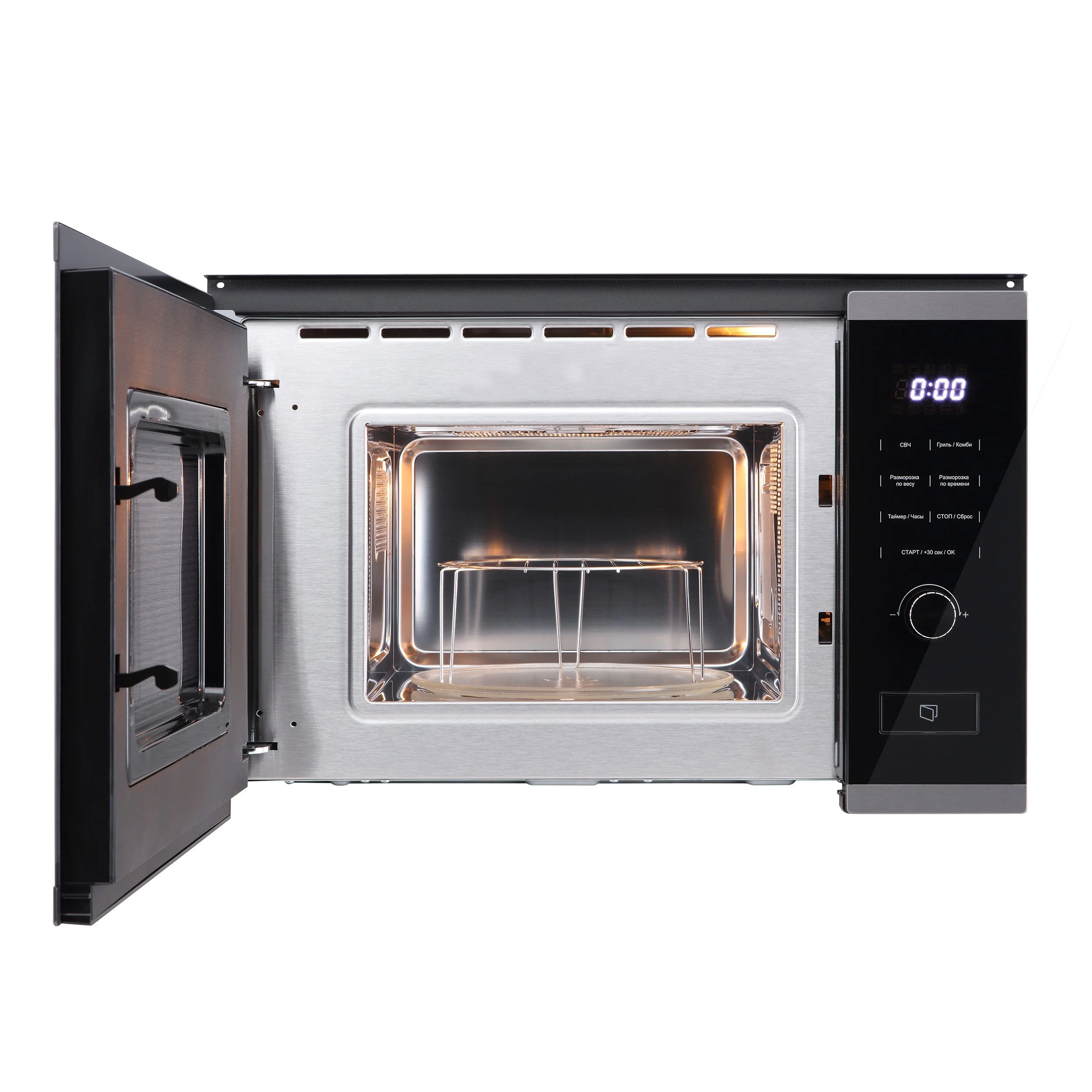 Микроволновая печь встраиваемая Korting KMI 820 GNBX