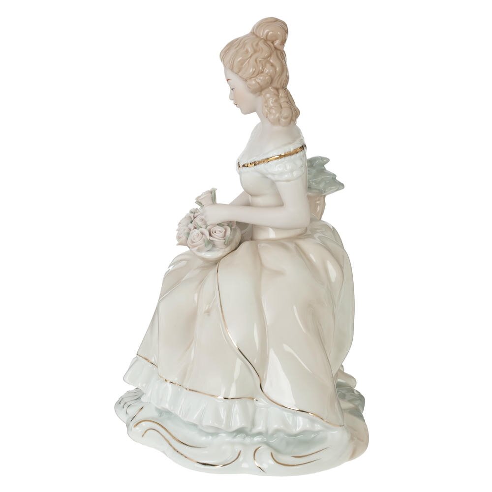 Фигурка декоративная "Девушка", L17,5 W13,5 H22,5 см