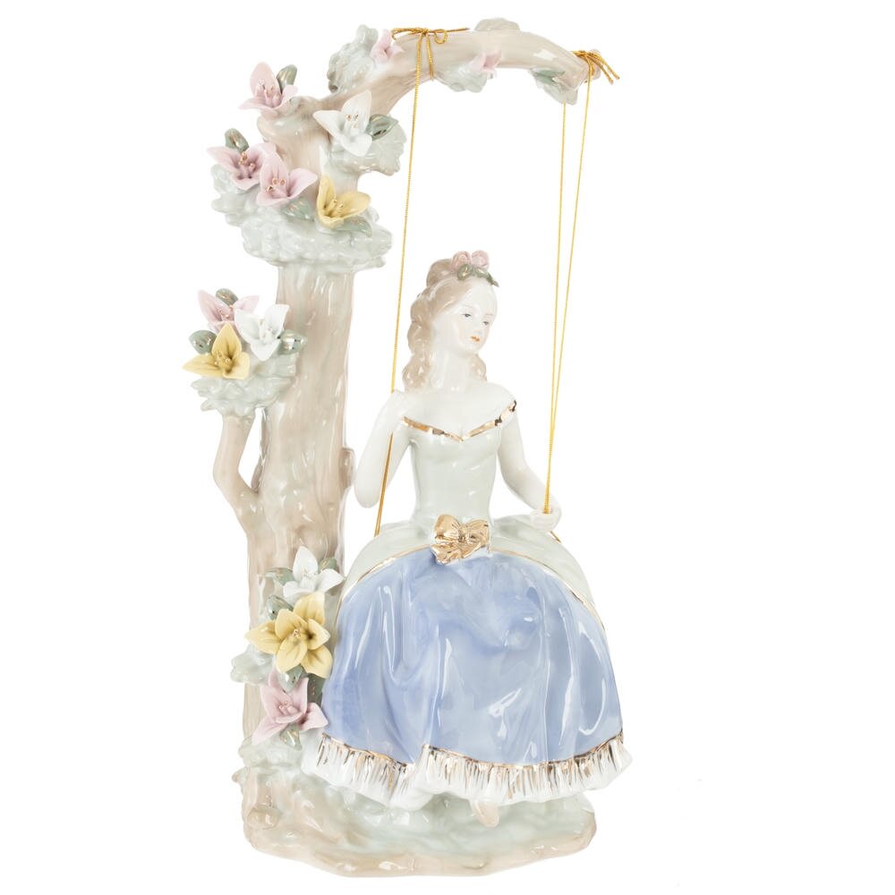 Фигурка декоративная "Девушка", L18 W12 H34,5 см