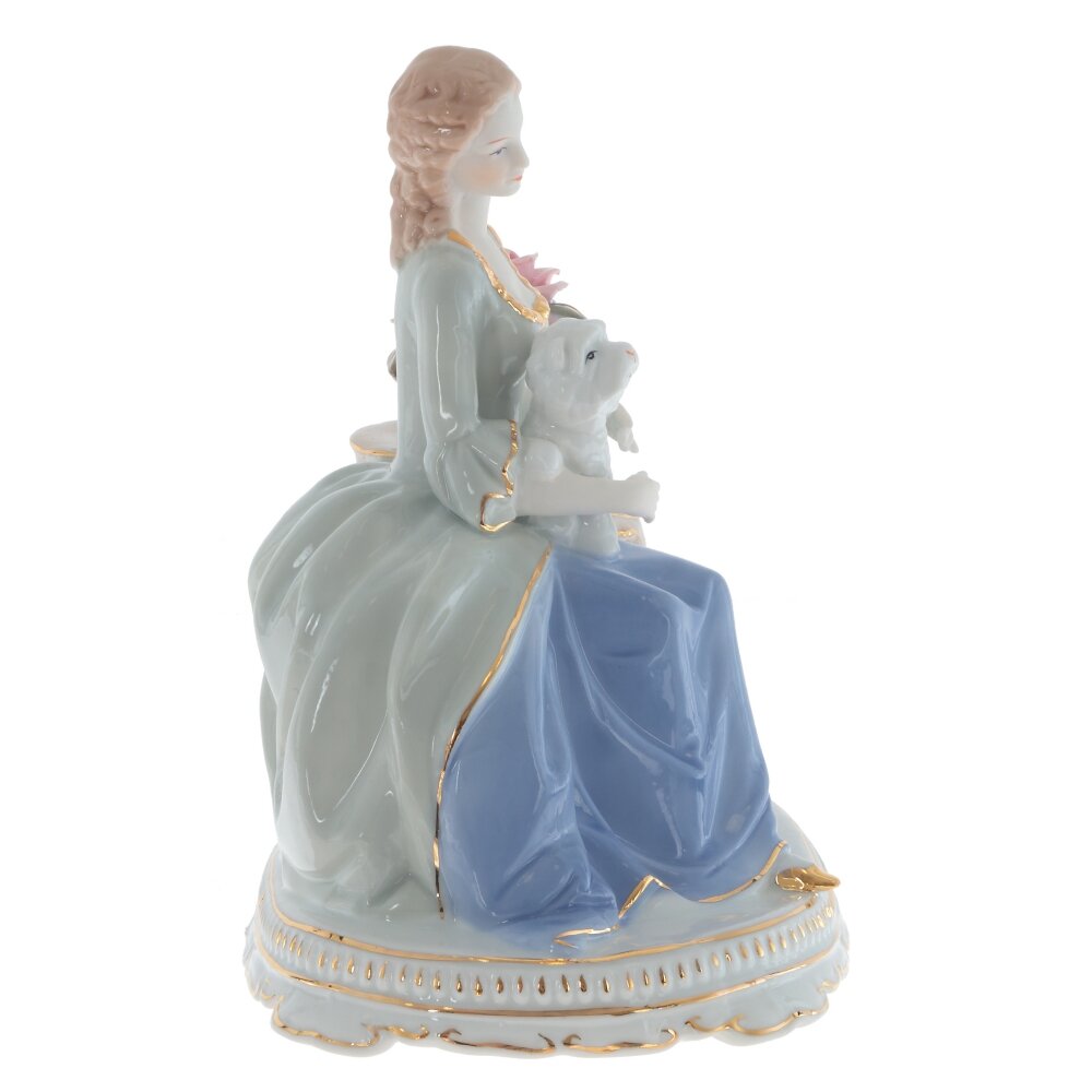 Фигурка декоративная "Девушка", L21 W15 H23 см