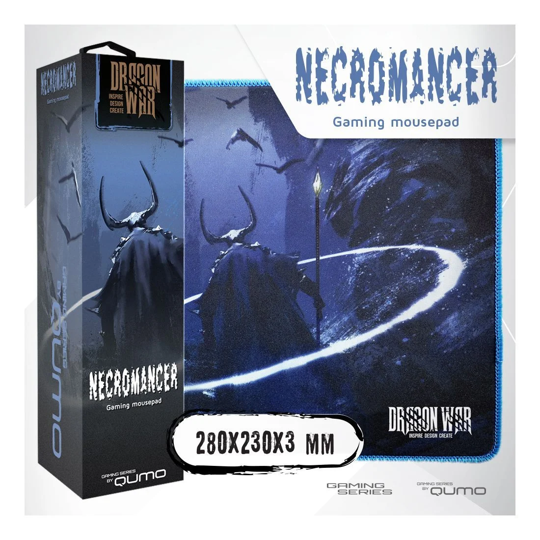 Игровой коврик Qumo Necromancer 20972