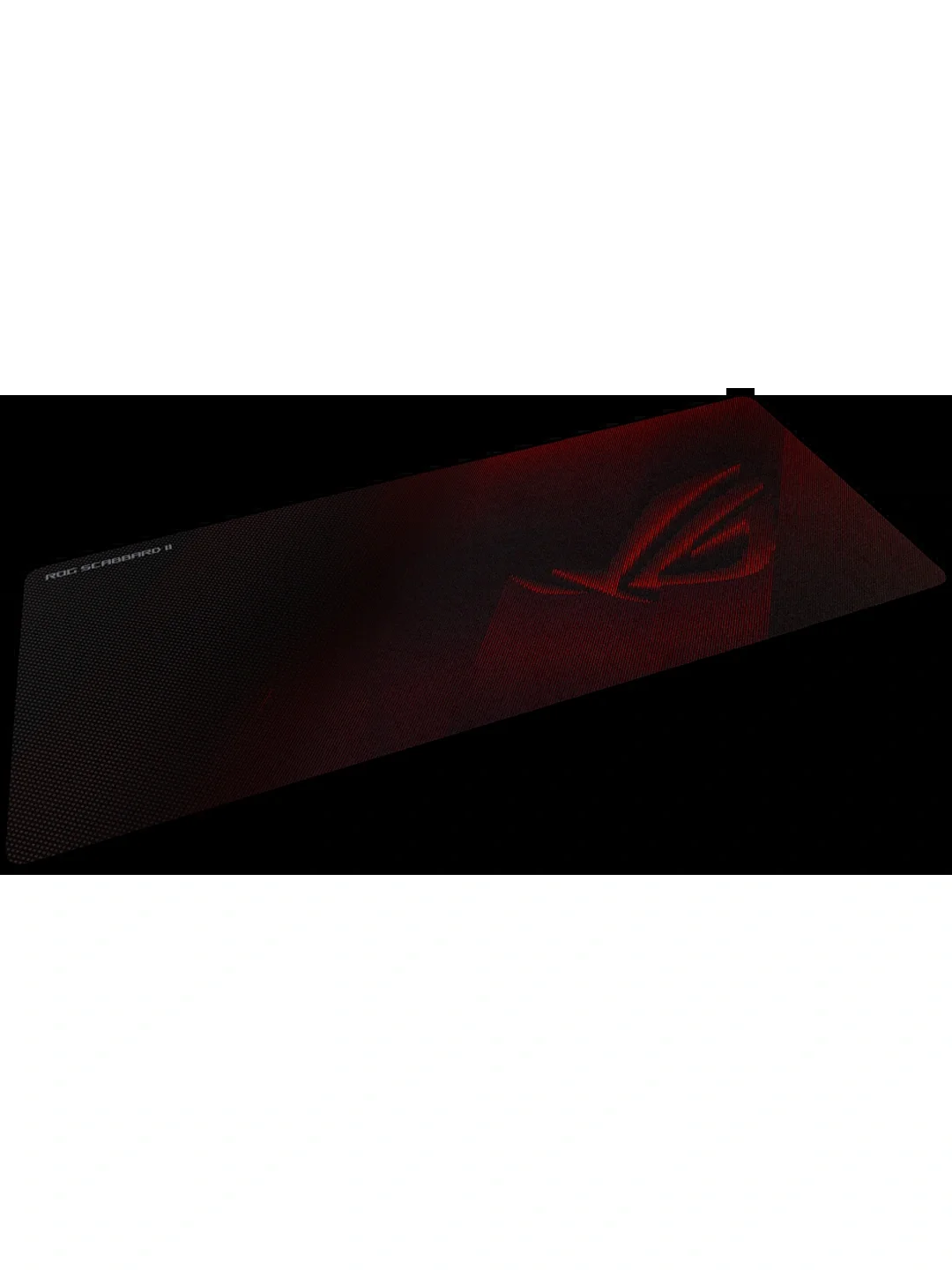 Игровой коврик для мыши ASUS ROG Scabbard II medium (360 x 260 x 3 мм, резина, тканый материал, cиликон, 90MP02H0-BPUA00)