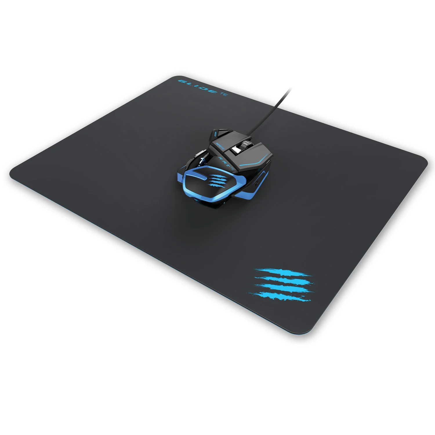 Игровой коврик для мыши Mad Catz G.L.I.D.E. PRO серый (480 x 400 x 4 мм, PORON, водоотталкивающая ткань)