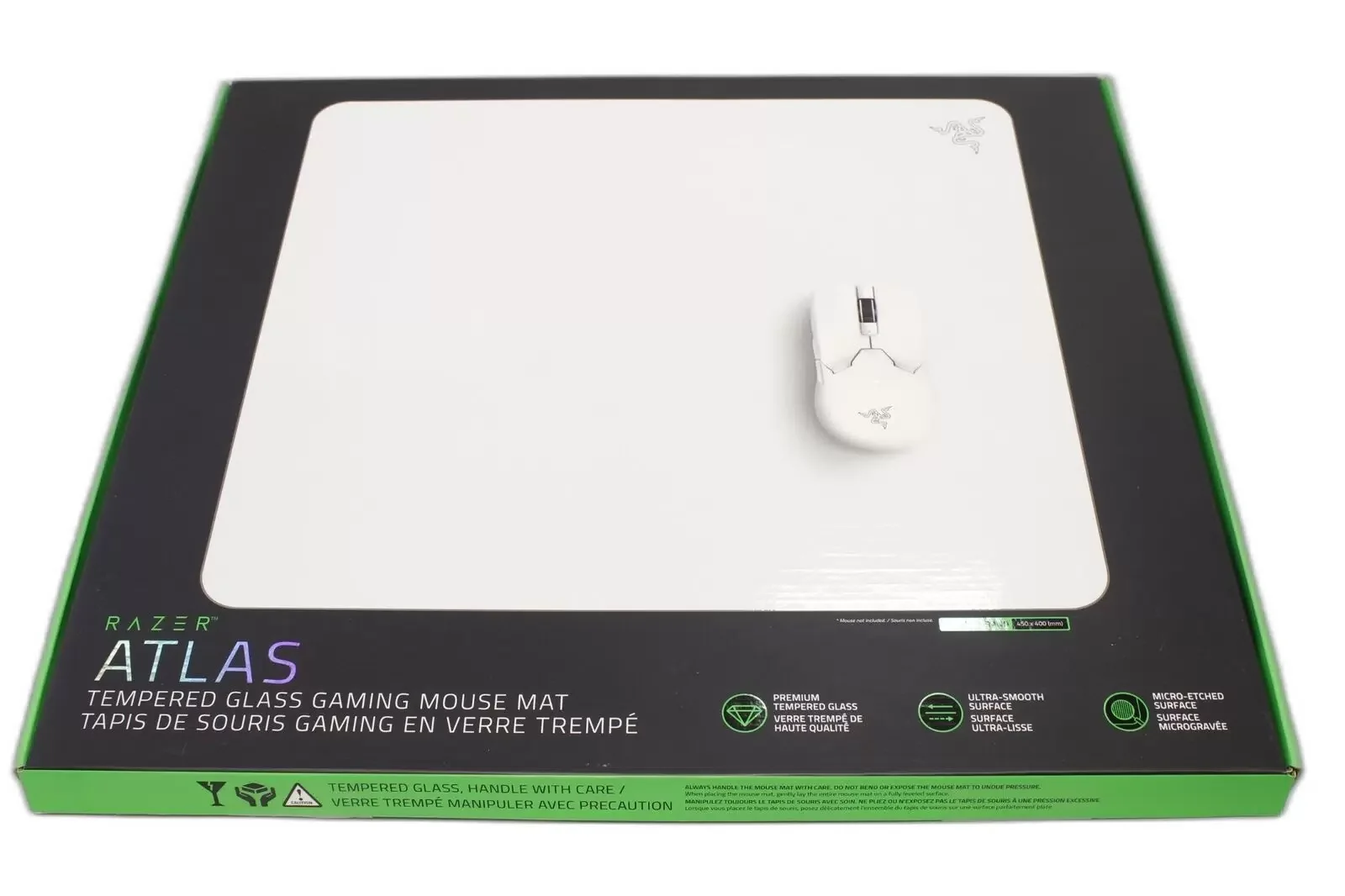 Игровой коврик для мыши Razer Atlas белый