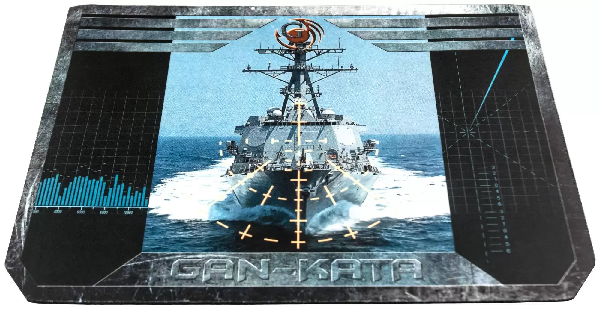 Коврик Dialog Gan-Kata PGK-07 warship - игровая поверхность для мыши c цветным рисунком