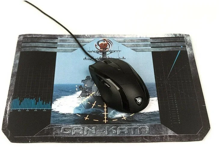 Коврик Dialog Gan-Kata PGK-07 warship - игровая поверхность для мыши c цветным рисунком