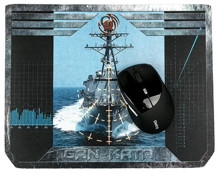 Коврик Dialog Gan-Kata PGK-07 warship - игровая поверхность для мыши c цветным рисунком