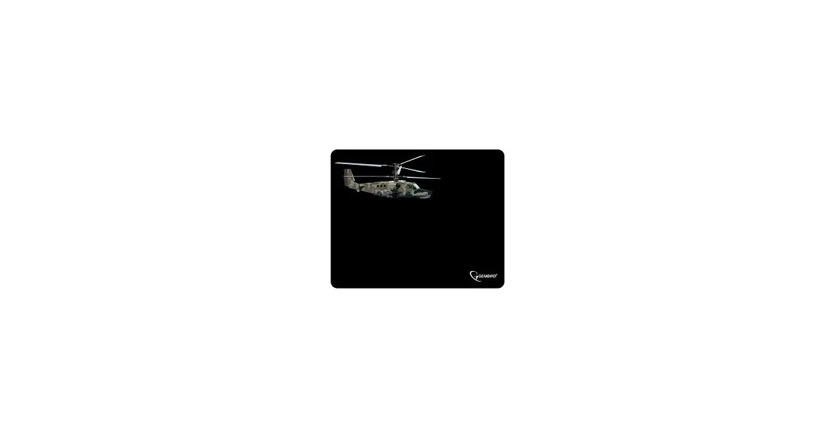 Коврик Gembird MP-GAME4 рисунок "вертолет-2" 250x200x3мм