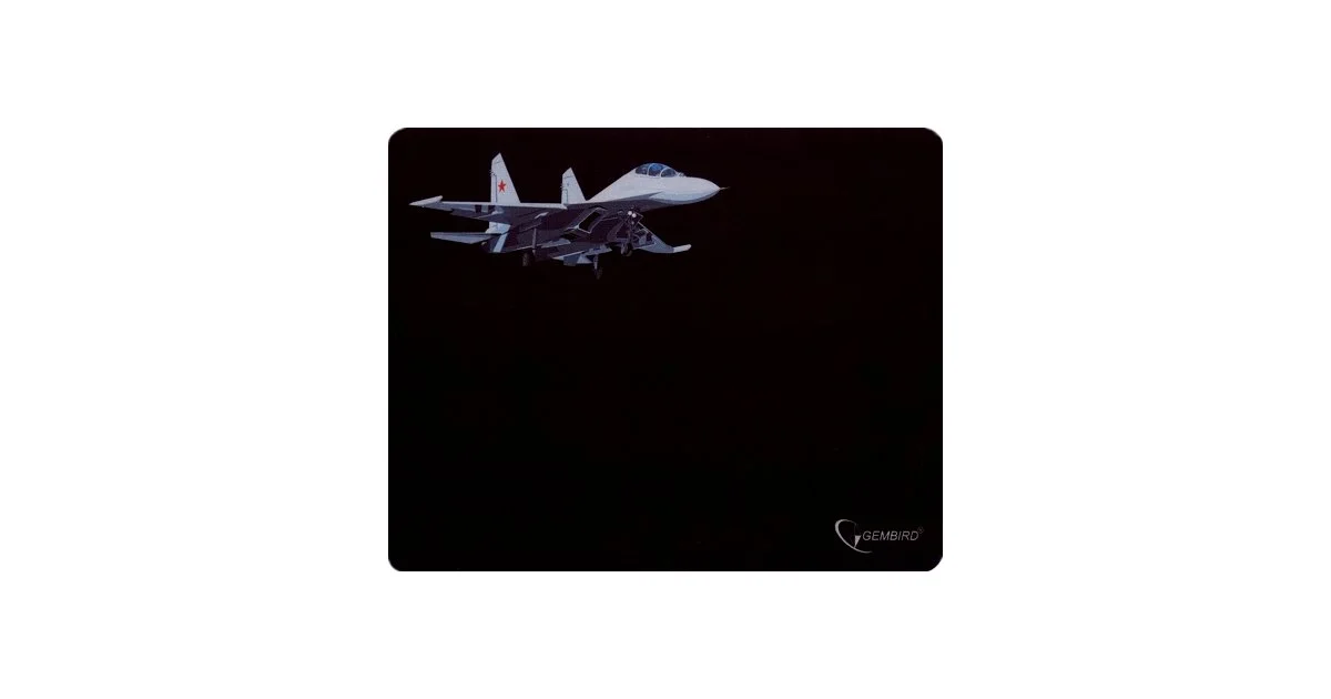 Коврик Gembird MP-GAME5 рисунок "самолет-2" 250x200x3мм