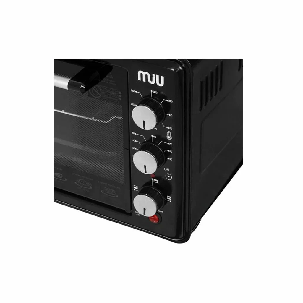 Печь MIU MO-40002KB (черная) 2000Вт, 40 л, 3 режима КОНВЕКЦИЯ, АКЦИЯ!!!