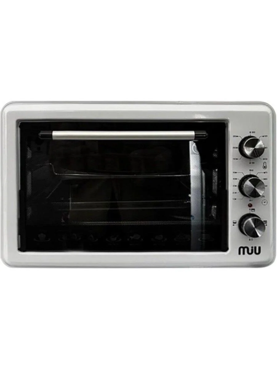 Печь MIU МО-40001В (черная) 2000Вт, 40 л, 3 режима, АКЦИЯ!!!
