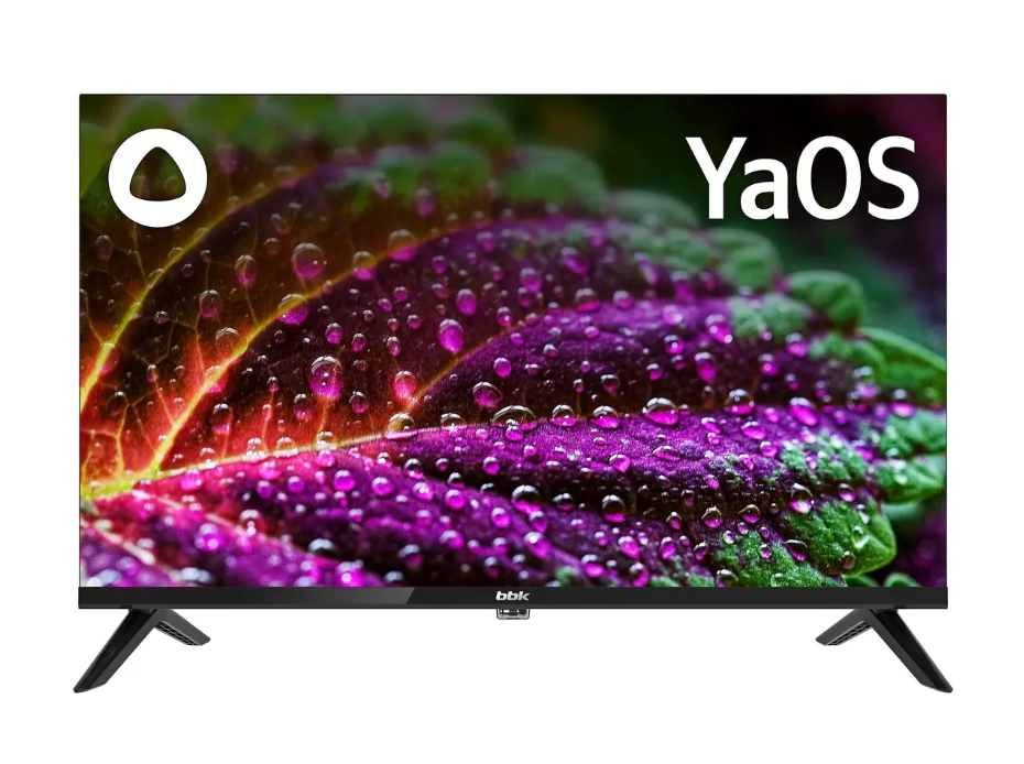 Телевизор LED 24" BBK 24LEX-7218/TS2C черный, LED 1366x768, HD, 60 Гц, Wi-Fi, SMART TV, Яндекс.ТВ