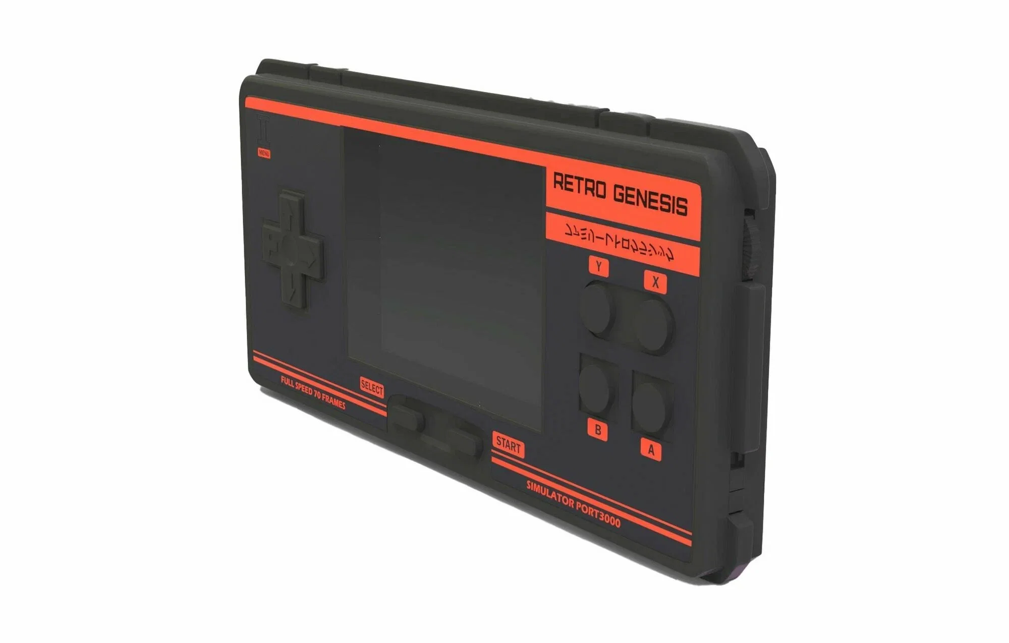 Игровая приставка Retro Genesis Port 3000, черно-красная (10 эмуляторов, 4000+игр, 3.0 экран, IPSSD-карта сохранения)