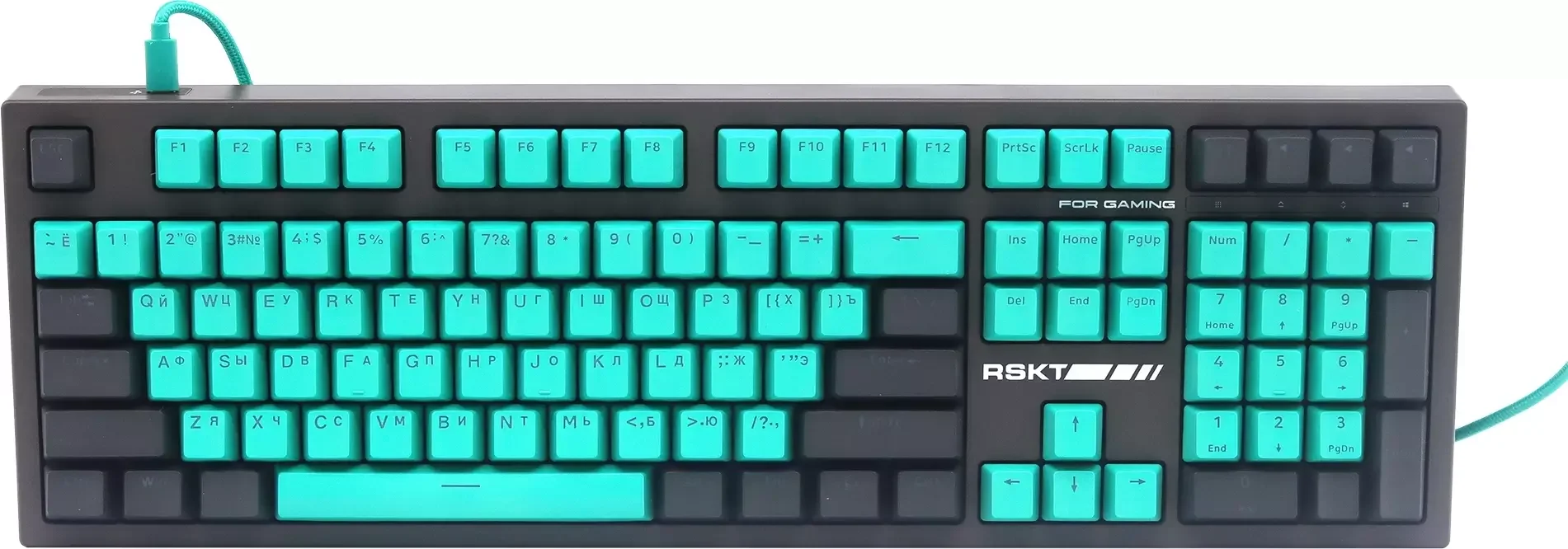 Клавиатура проводная Raskat KM002 UV GREEN