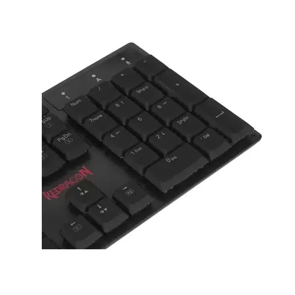 Клавиатура проводная Redragon Apas, USB, черный