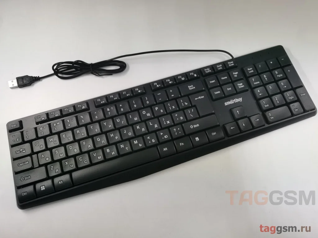Клавиатура проводная SMARTBUY (SBK-220U-K) ONE 220 USB черная