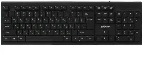 Клавиатура проводная Smartbuy ONE 114 USB черная (SBK-114U-K)