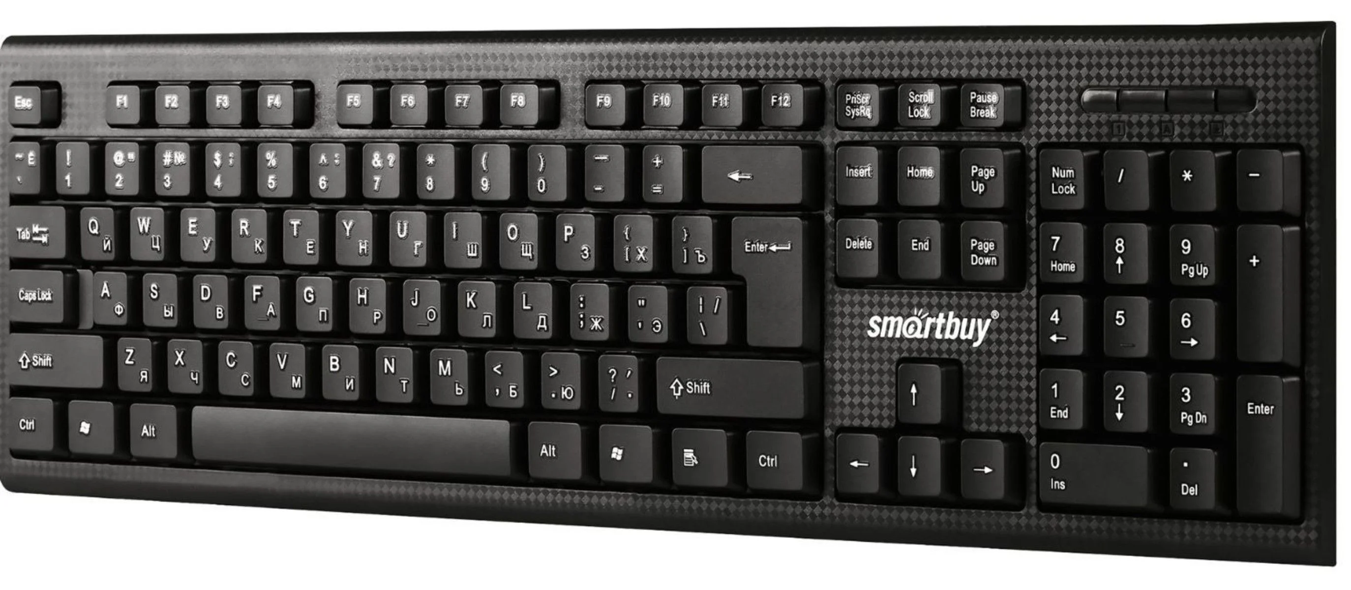 Клавиатура проводная Smartbuy ONE 115 черная