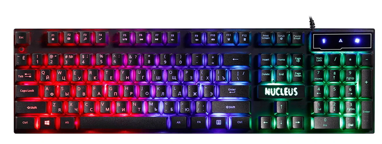 Клавиатура проводная Smartbuy SBK-320G-K RUSH Nucleus