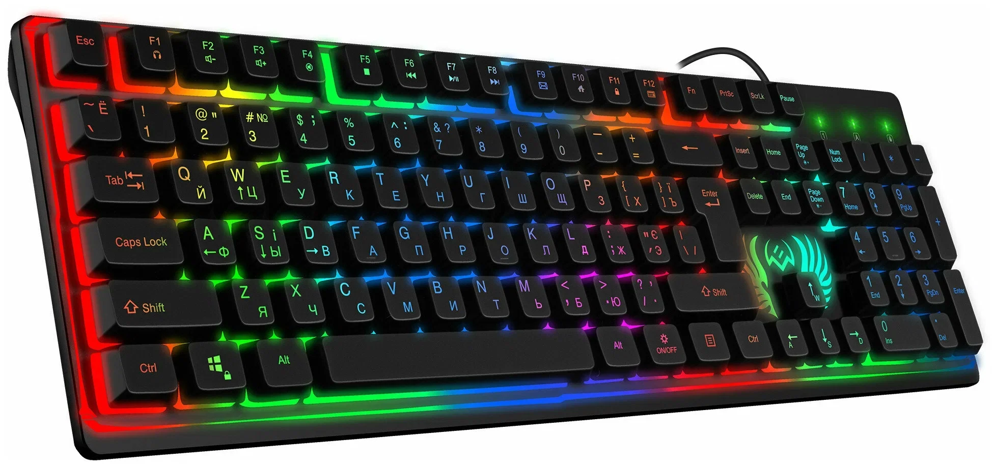 Клавиатура проводная SVEN KB-G8000 USB черный