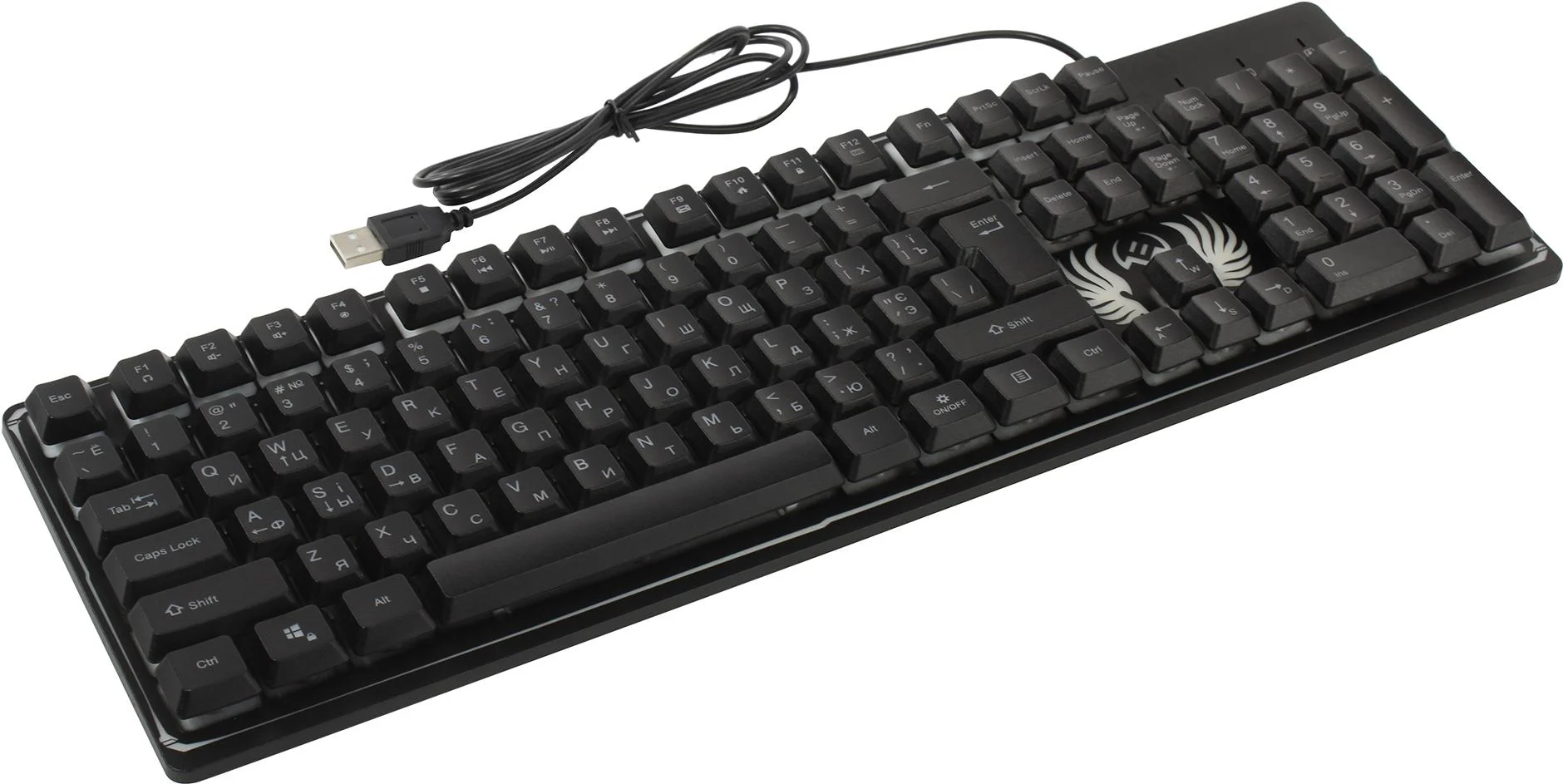 Клавиатура проводная SVEN KB-G8000 USB черный