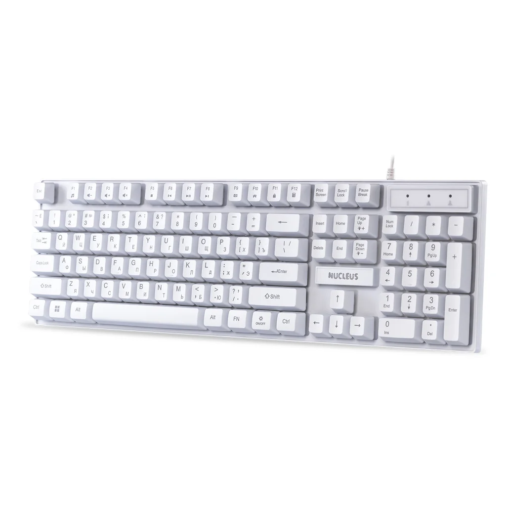 Клавиатура проводная игровая Smartbuy (SBK-320G-W) RUSH Nucleus USB белый