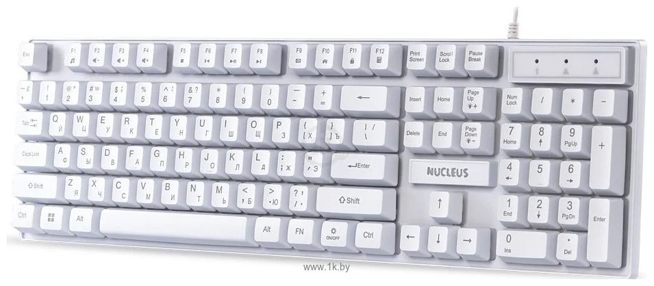 Клавиатура проводная игровая Smartbuy (SBK-320G-W) RUSH Nucleus USB белый