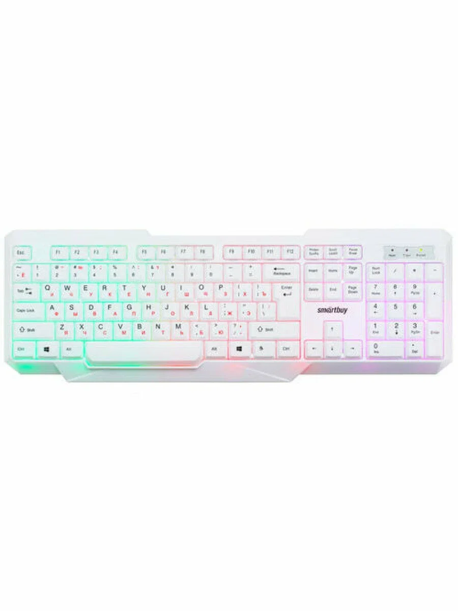 Клавиатура проводная игровая Smartbuy (SBK-329U-W) ONE 329 USB белый