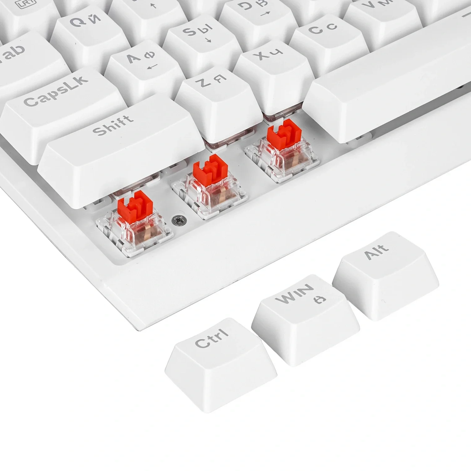Клавиатура проводная игровая T-Line (72374) Axis RU,радужн,белый