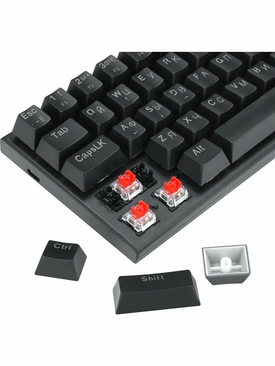 Клавиатура проводная механическая Defender Cairon GK-081