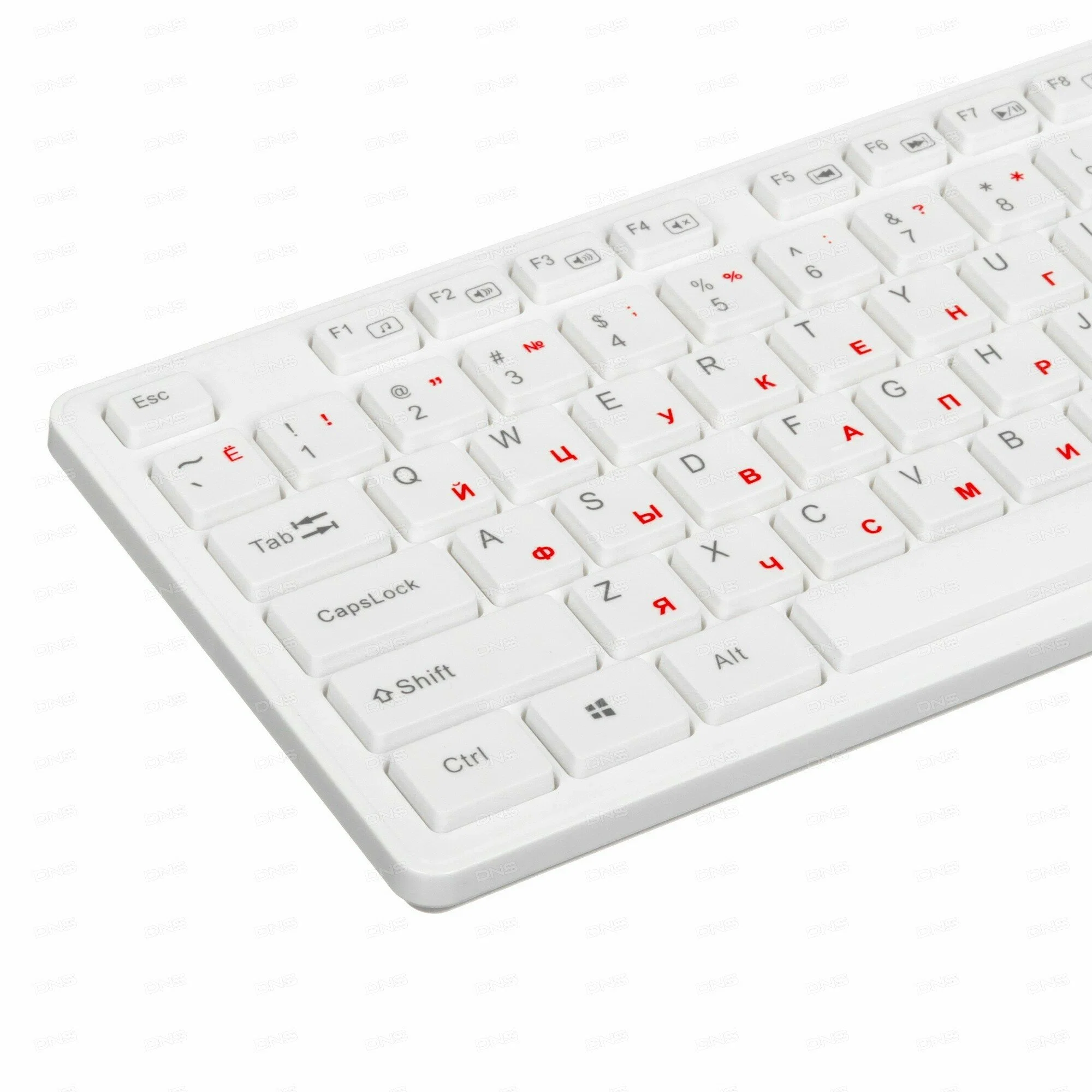 Клавиатура проводная мультимедийная Smartbuy ONE 238 USB белая (SBK-238U-W)/20