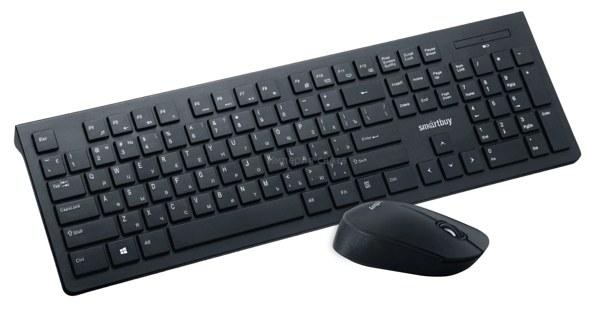 Клавиатура+мышь Smartbuy 206368AG-K черный SBC-206368AG-K