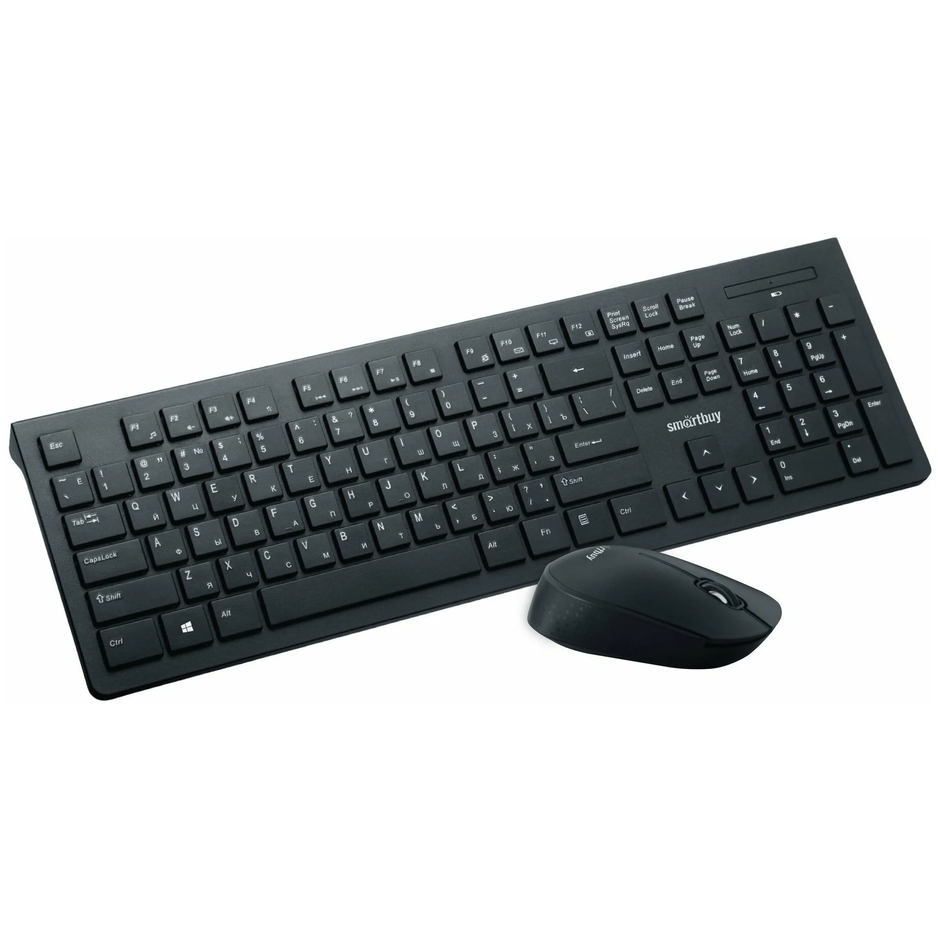 Клавиатура+мышь Smartbuy 206368AG-K черный SBC-206368AG-K