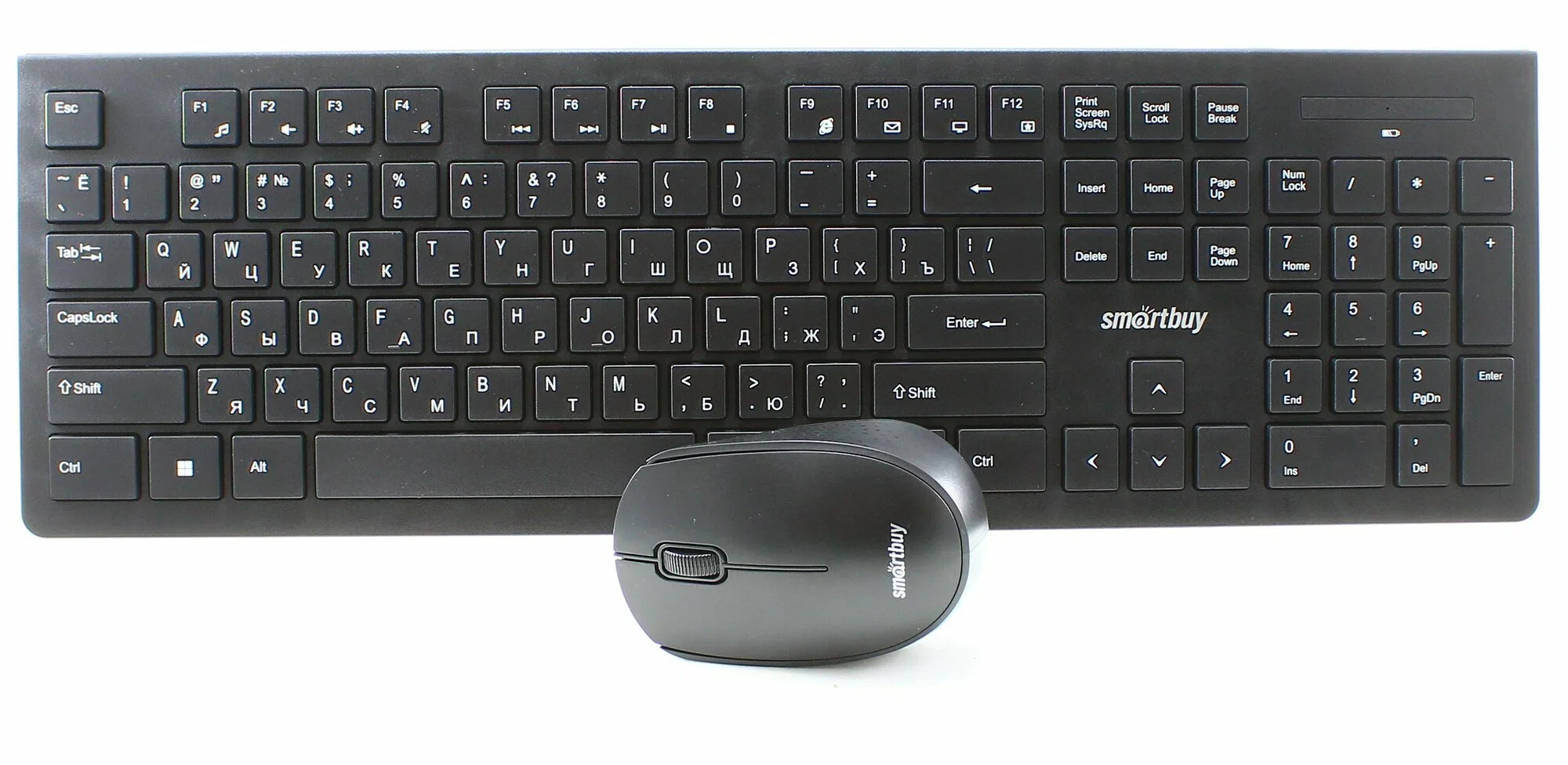 Клавиатура+мышь Smartbuy 206368AG-K черный SBC-206368AG-K