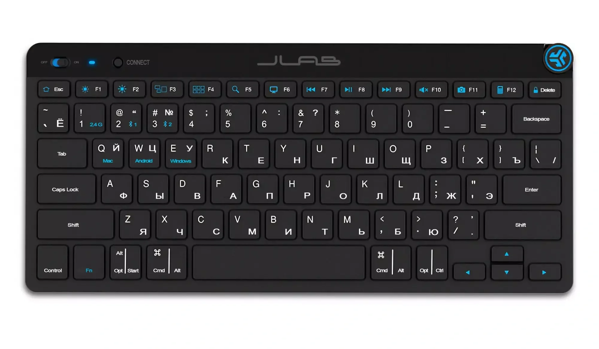 Комплект Jlab (клавиатура+мышь) GO Keyboard/Mouse Combo Pack (IEUKMGOBUNDLE4/KMGOBUNDLE4)
