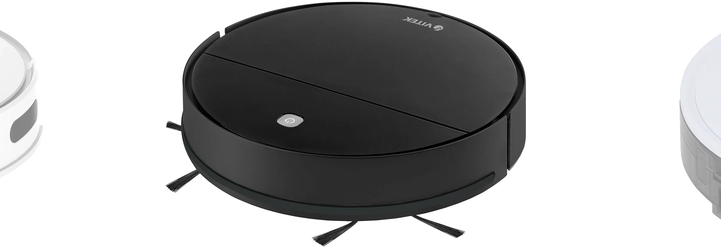 Робот пылесос VITEK VT-1809 MC Midnight 2000 мАч влажная уборка