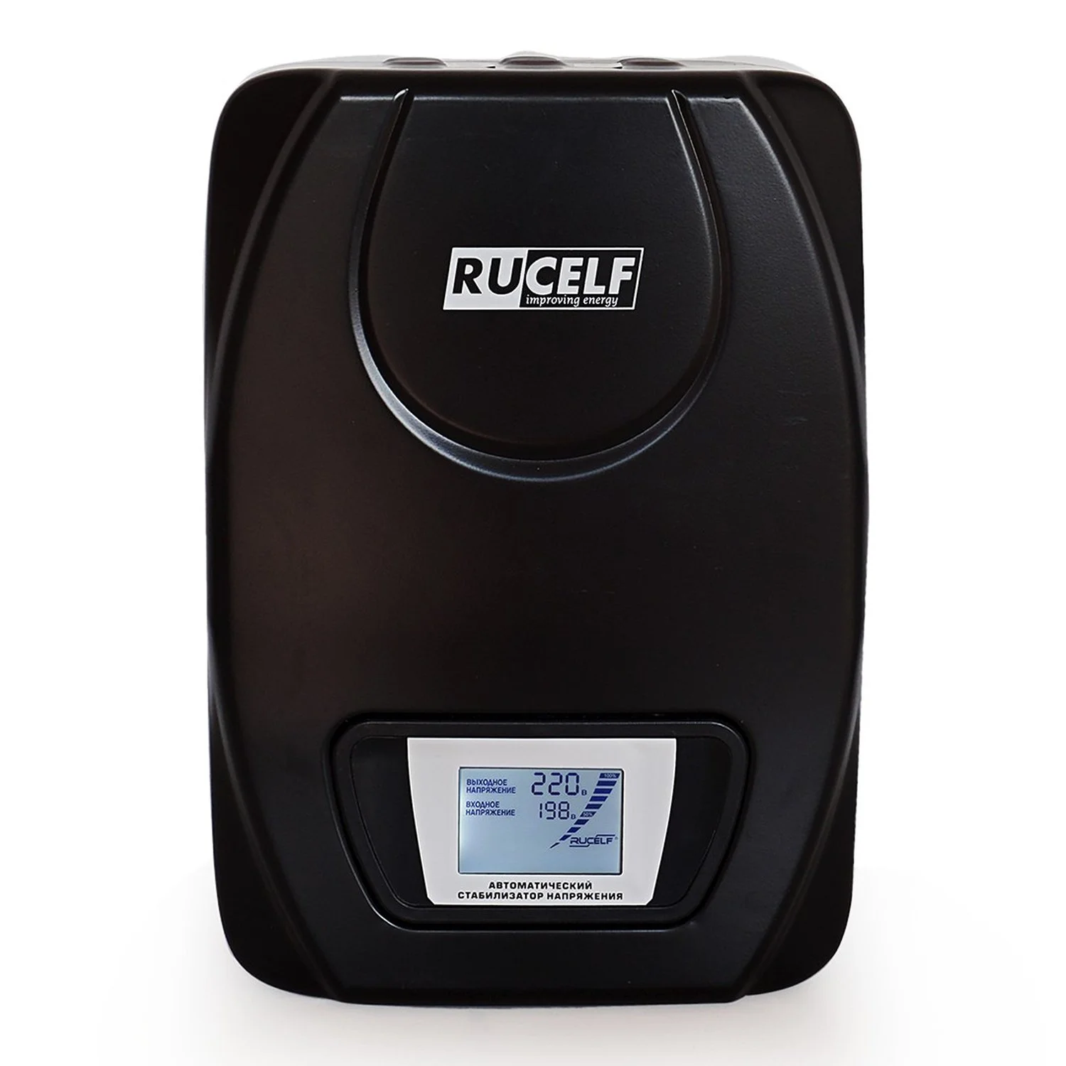 Стабилизатор напряжения RUCELF SDW.II-10000-L  (электромех, навесной, LCD-дисплей, 110-275в)