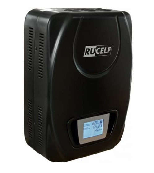Стабилизатор напряжения RUCELF SDW.II-6000-L (электромеханический, навесной, LCD-дисп.,110-275в)