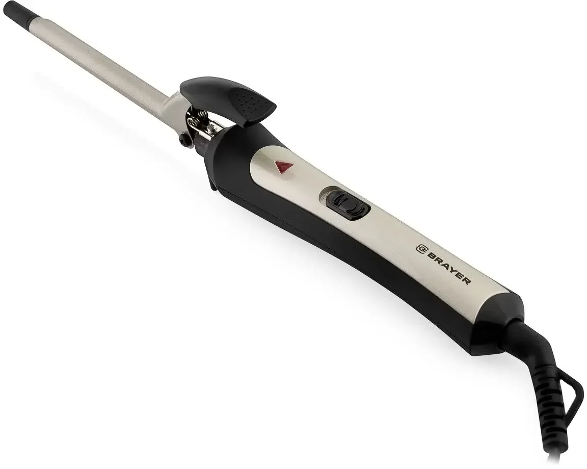 Плойка BRAYER BR3203 (9 мм, PTC Heating, Max t.210, Зажим для волос,  Шнур 1,8 м.)