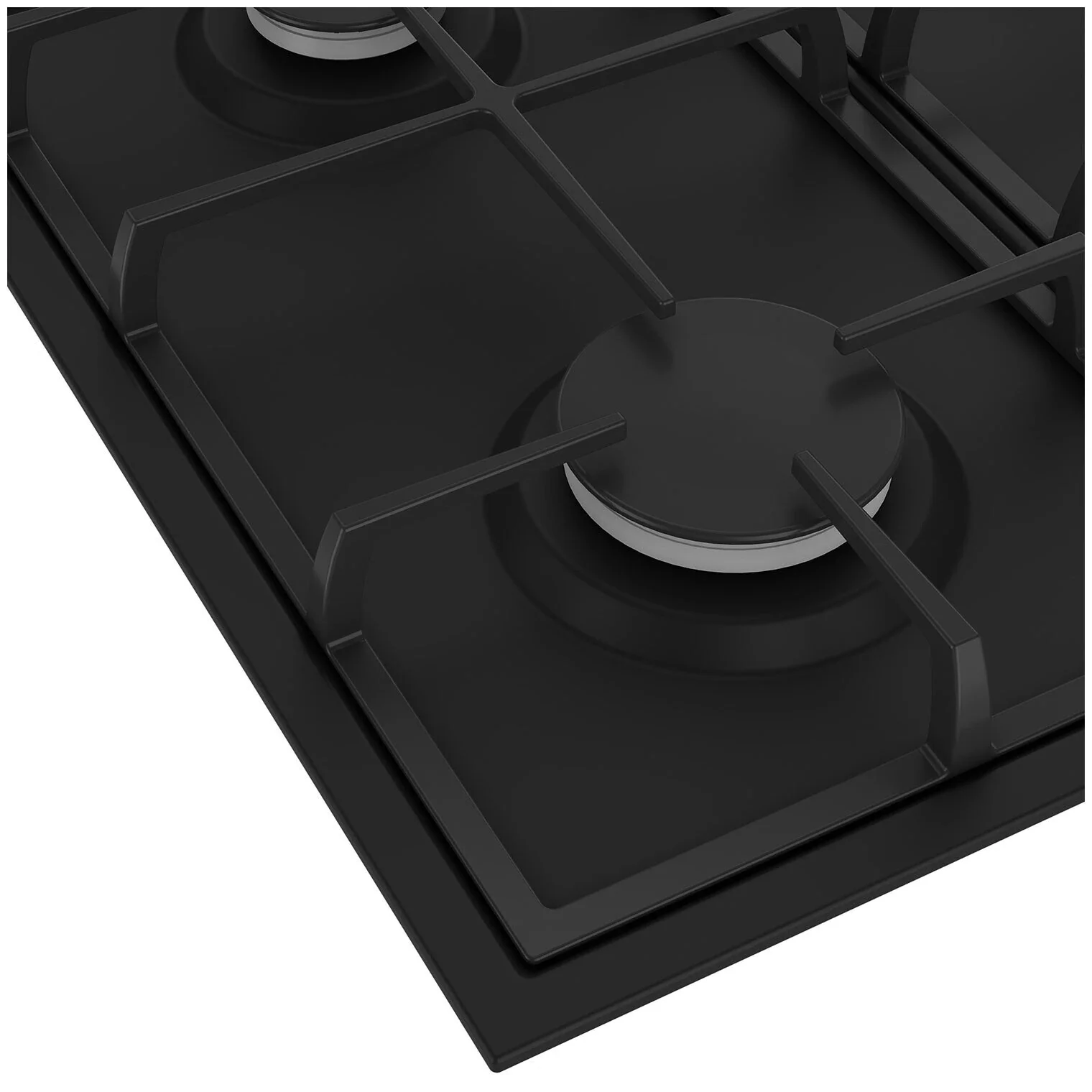 Газовая варочная поверхность Hotpoint HGMT 642 BL, независимая, черный