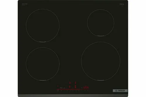 Индукционная варочная панель Bosch PIF631HB1E, 60 см, индукция, скошенные края, сенсорное управление, черный