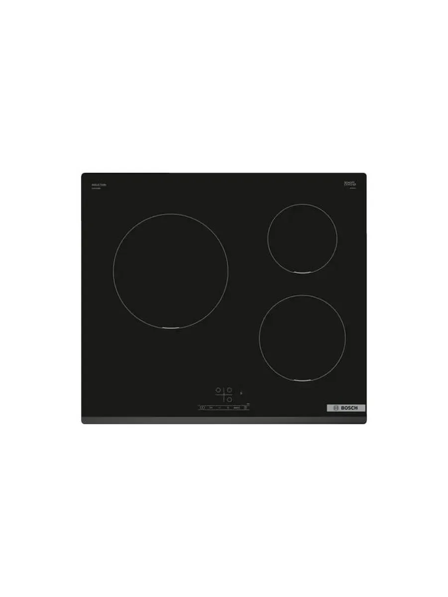 Индукционная варочная панель Bosch PUC631BB5E независимая, конфорок - 3 шт, панель - стеклокерамика, 4.6 кВт