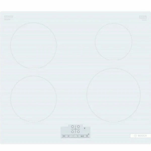 Индукционная варочная панель Bosch PUE612BB1J, 60 см, индукция,сенсорное управление, белый