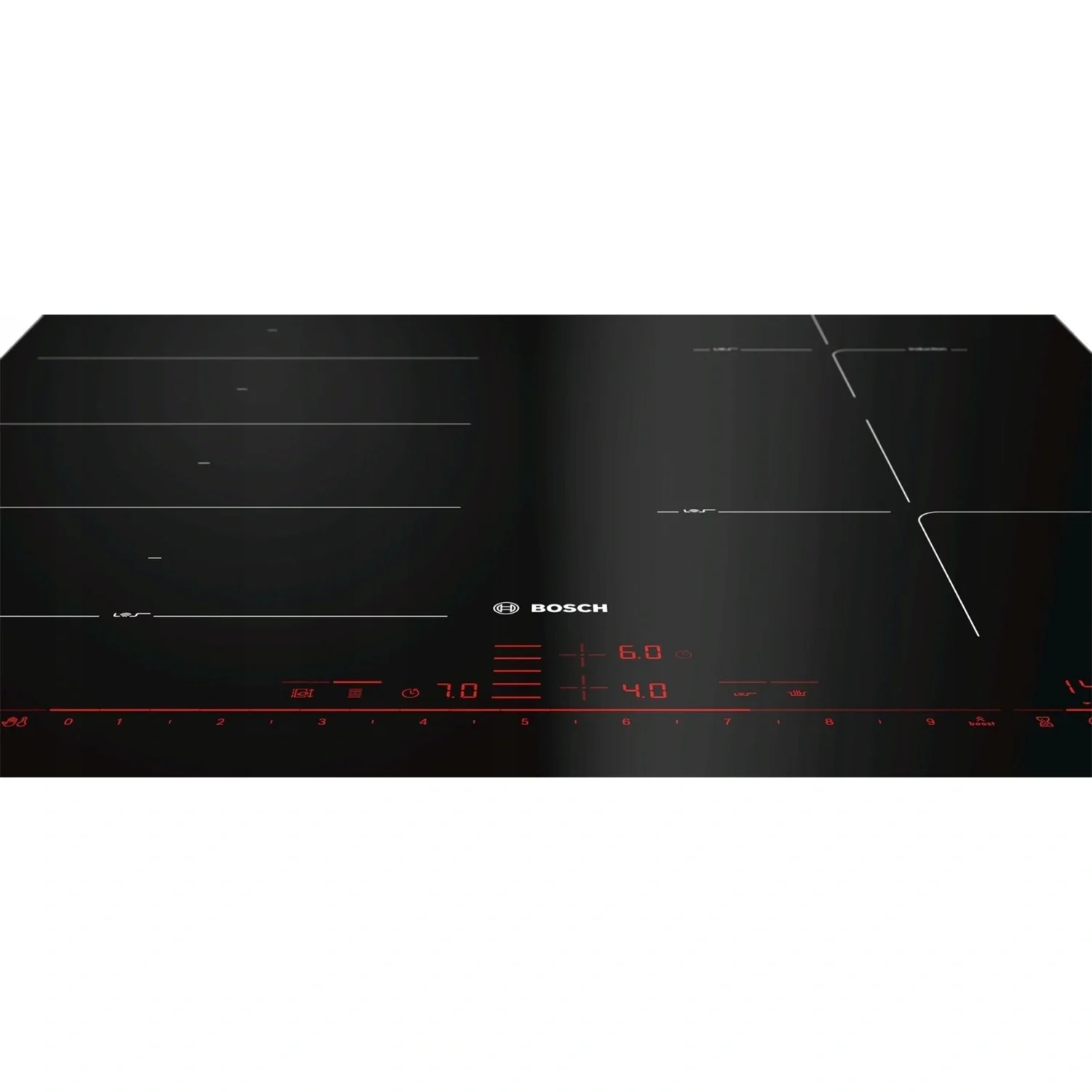Индукционная варочная панель Bosch PXE801DC1E черный