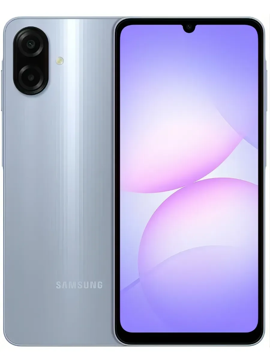 Смартфон Samsung Galaxy A07 4/128Gb, фиолетовый