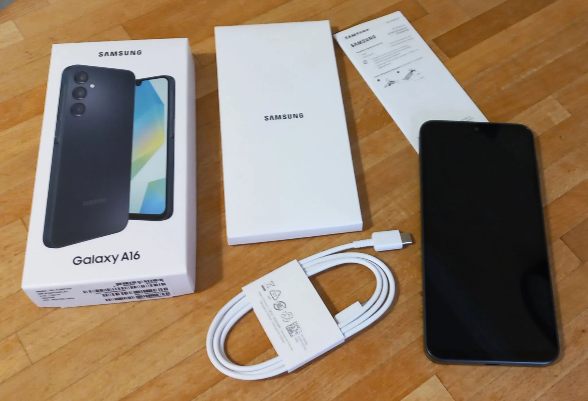Смартфон Samsung Galaxy A16, 4/128Gb, черный