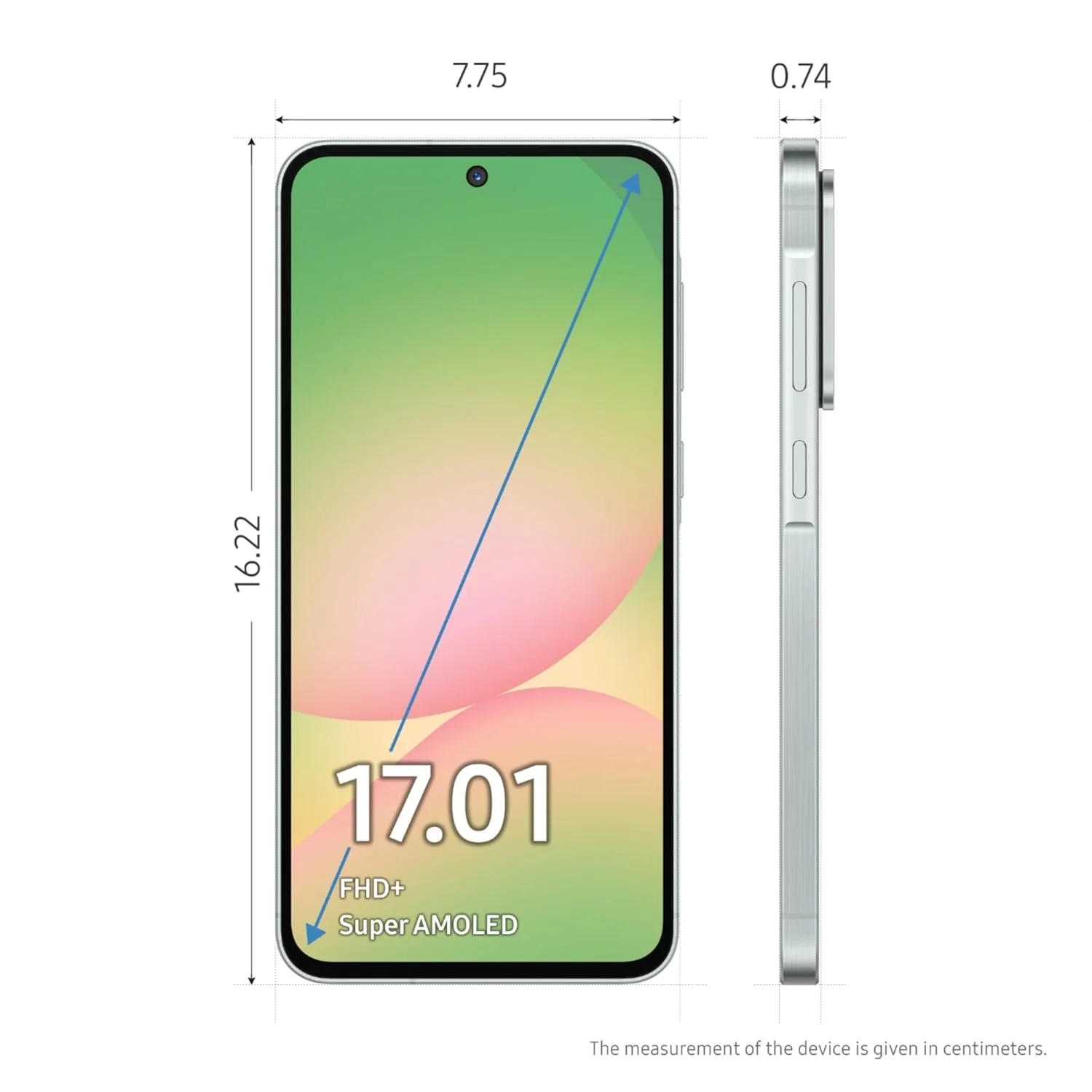Смартфон Samsung Galaxy SM-A566E A56 5G, 8/128Gb, серый