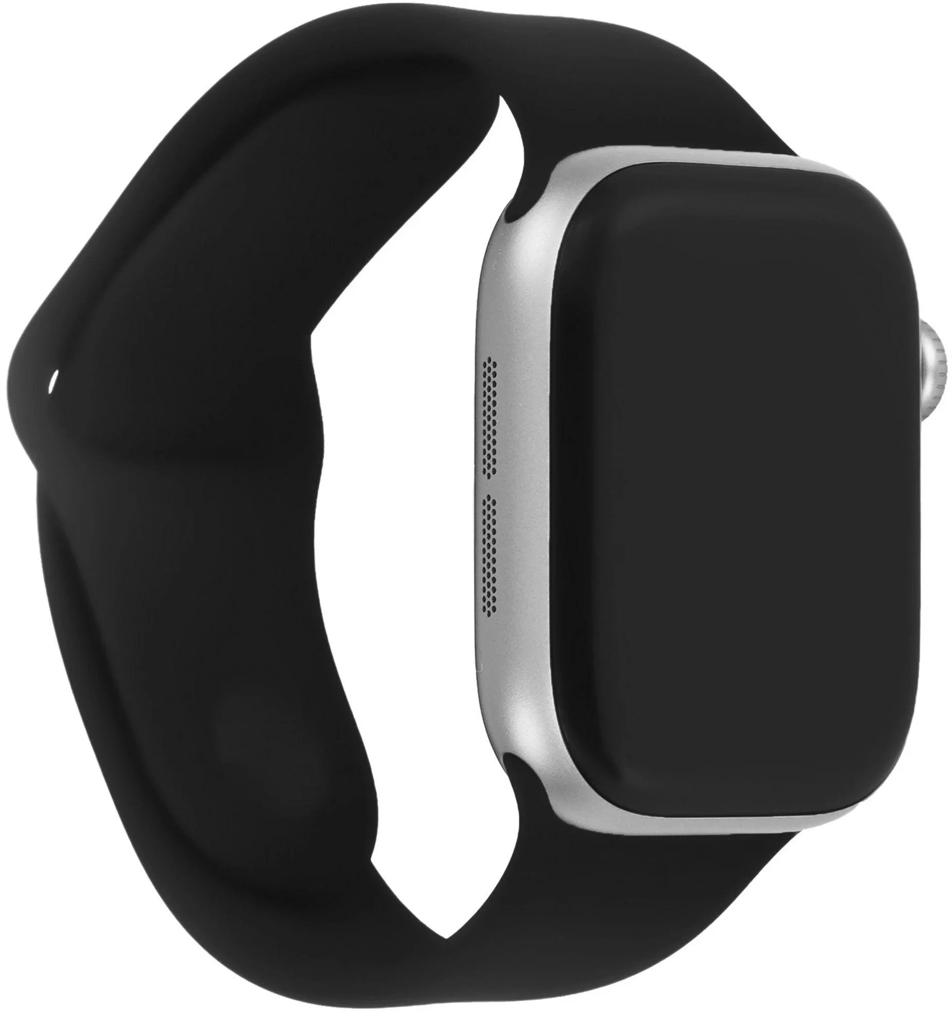 Смарт-часы Apple Watch Series 11 A3333 46мм OLED корп.серый космос Sport Band рем.черный разм.брасл.:M/L (MEV44X/A)