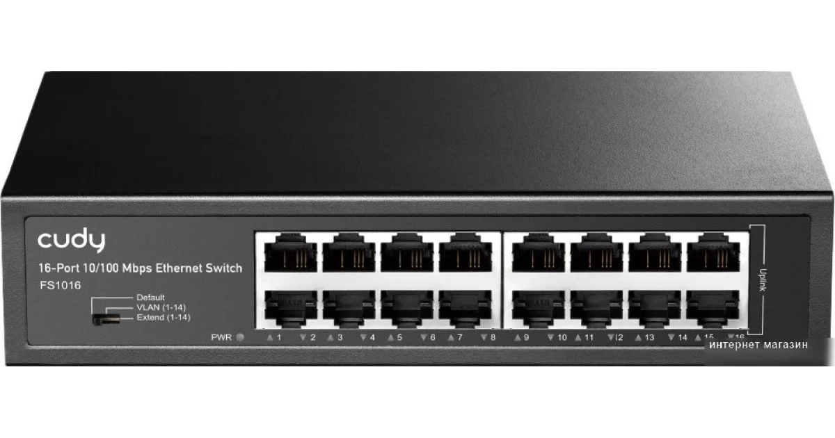 Коммутатор Cudy GS1016 (L2) 16x1 Гбит/с неуправляемый