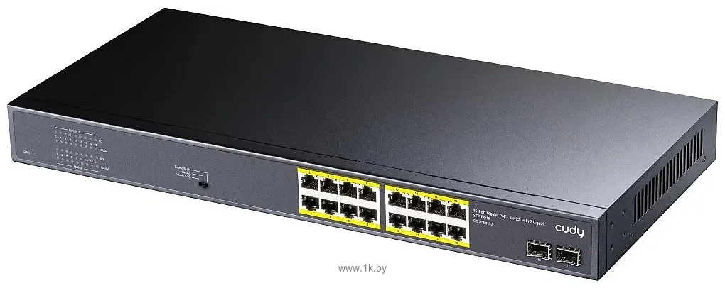 Коммутатор Cudy GS1028PS2 (L2) 24x1 Гбит/с 2SFP 24PoE+ 300W неуправляемый